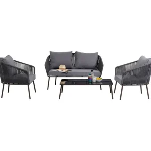 KARE Design Conjunto de sofás Elba Grey Quattro Online