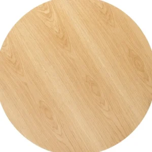 KARE Design Mesa Invitationt Oak Preto Ø120cm Hot